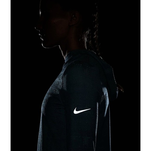 NWT$100 Nike Dri-FIT ADV Women's Long-Sleeve Running Light Hoodie DD6791-357 L - Picture 7 of 9